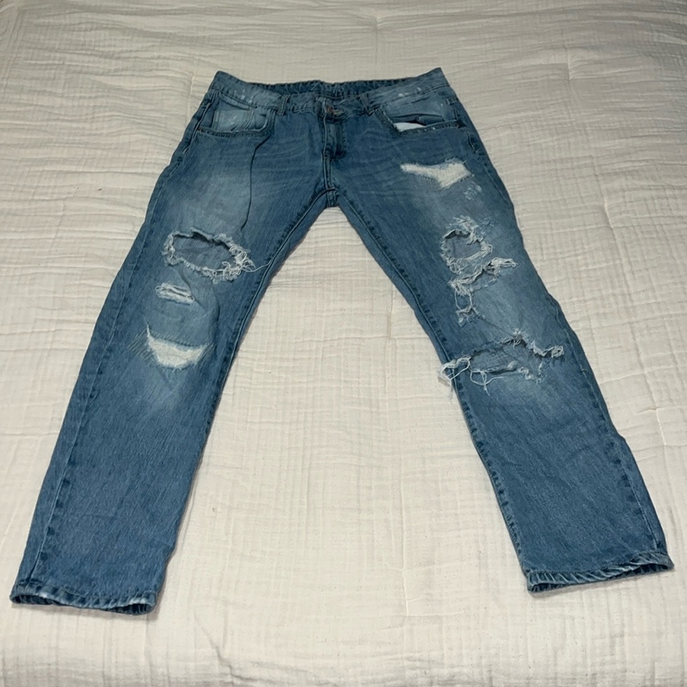Zara 1975 38 Boyfriend Fit Size6